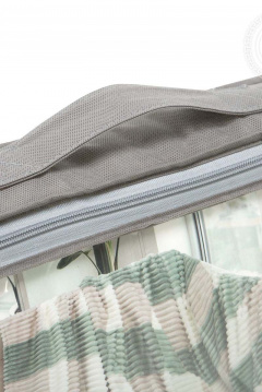 Коричневый флисовый плед 220х200 для домашнего уюта АРТПОСТЕЛЬ 4003 карамель - фото 5