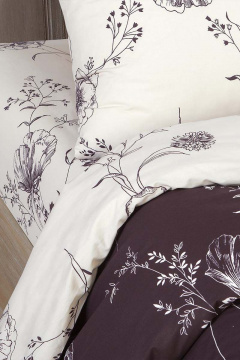 Постельное белье из поплина с фасоном евро и клапанами АРТПОСТЕЛЬ 914 каролина_рис._10976-1 - фото 4