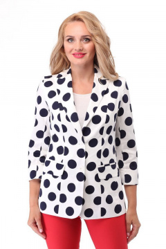 БелЭльСтиль 203 синий_горох