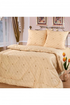 Стёганое одеяло из бязи с холофайбером для дома АРТПОСТЕЛЬ 2004 - фото 1