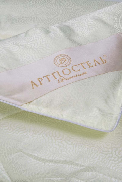 Одеяло из жаккарда и хлопка 2,0 сп 172х205 стёганое АРТПОСТЕЛЬ 2515 - фото 2