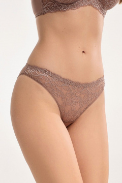 Трусы-слип из кружевного полотна и трикотажа для комфорта Milady 293 19.1 - фото 1