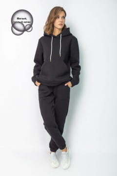 Утепленные спортивные брюки из трикотажа с флисом Kivviwear 4053.12 - фото 1