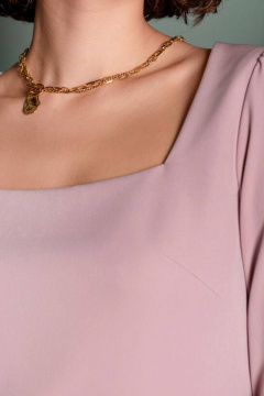 Платье на каждый день и нарядное с каре и воланом Femme & Devur 80077 1.14F(170) - фото 4