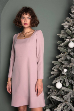 Платье на каждый день и нарядное с каре и воланом Femme & Devur 80077 1.14F(170) - фото 1