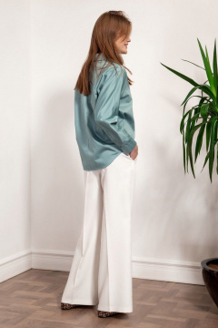 Блуза Nova Line 20552 светло-бирюзовый - фото 2