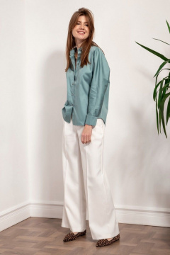 Блуза Nova Line 20552 светло-бирюзовый - фото 1