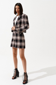 Деловой комплект брюки и жакет из плотной ткани ANNETE A4030 - фото 2