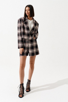 Деловой комплект брюки и жакет из плотной ткани ANNETE A4030 - фото 1