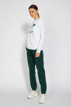 Лонгслив с принтом из хлопка для демисезона Kivviwear 4061.02 - фото 4