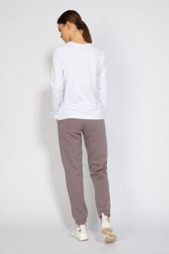 Лонгслив с принтом из хлопка для демисезона Kivviwear 4061.08 - фото 5