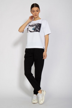 Футболка на каждый день из хлопка с длинным рукавом Kivviwear 4026.22 - фото 3