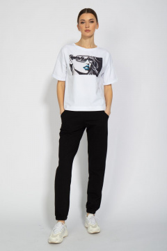 Футболка на каждый день из хлопка с длинным рукавом Kivviwear 4026.22 - фото 2