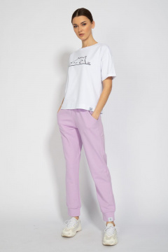 Футболка из хлопка с удлиненным рукавом и подворотом Kivviwear 4026.26 - фото 5