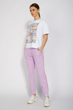 Футболка хлопковая с длинным рукавом и классическим кроем Kivviwear 4026.27 - фото 3