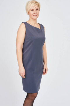 Платье Nadex 21-060620/216_170 графитовый - фото 3