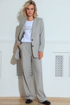 LeNata 31223 беж-в-клетку