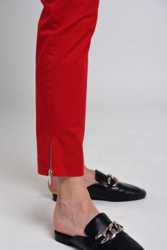 Хлопковые брюки 7/8 с фигурными карманами и разрезами Femme & Devur 1567 7.12F(164) - фото 5