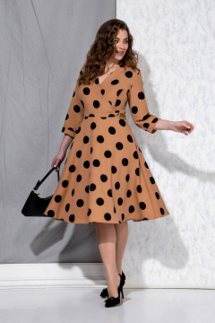 Платье Beautiful&Free 2098 горох - фото 2