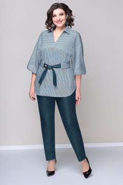 VOLNA 1228 бирюзово-белый