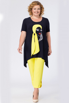 Andrea Style 1111 синий+желтый