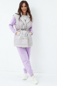 Магия моды 2060 фиолет+серый