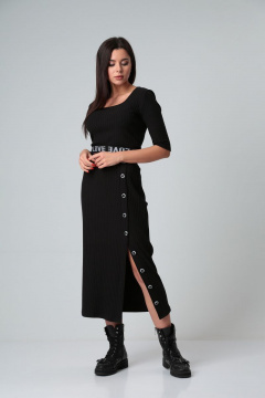 Топ и юбка из трикотажа с декоративной тесьмой Диомант 1769 - фото 2