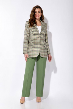 Olegran 3853 принт+зелень