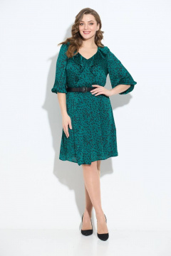 Платье Koketka i K 910 изумрудный - фото 1