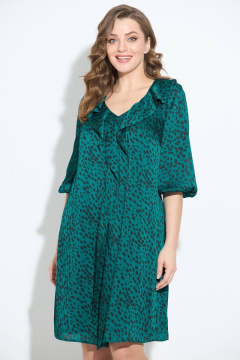 Платье Koketka i K 910 изумрудный - фото 4
