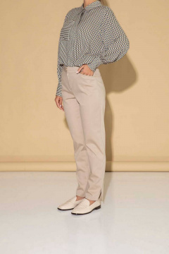 Брюки из текстиля и хлопка для элегантного образа Femme & Devur 9854 1.29D(170) - фото 4