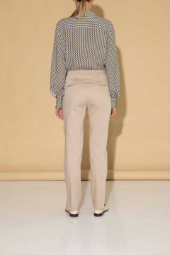 Брюки из текстиля и хлопка для элегантного образа Femme & Devur 9854 1.29D(170) - фото 3