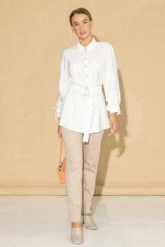 Брюки из текстиля и хлопка для элегантного образа Femme & Devur 9854 1.29D(170) - фото 2