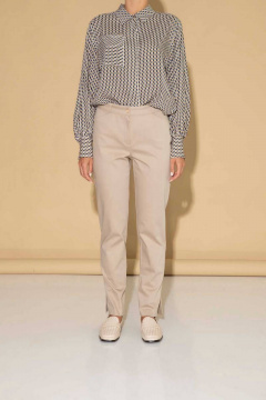 Брюки из текстиля и хлопка для элегантного образа Femme & Devur 9854 1.29D(170) - фото 1