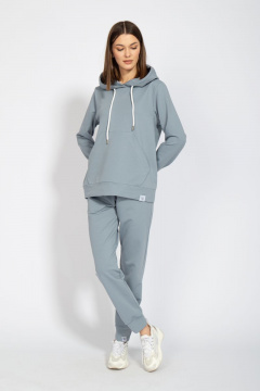 Худи классик с карманом кенгуру из френч терри Kivviwear 4016.09 - фото 4