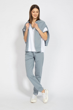 Худи классик с карманом кенгуру из френч терри Kivviwear 4016.09 - фото 2