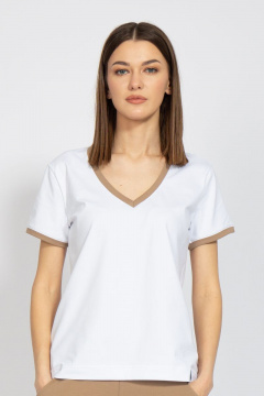 Джемпер спортивный в стиле casual из трикотажа Kivviwear 4038.18 - фото 1