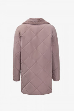 Демисезонная бежевый куртка из плащёвой ткани Elema 4-11147-2-170 бежевый - фото 3