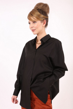 Блуза приталенный объем с кокеткой и разрезом рукава LM ВИ1604 - фото 2