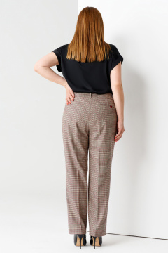 Классические брюки из мягкой поливискозной ткани Панда 72660w мультиколор - фото 2