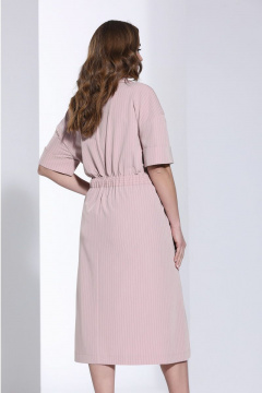 Платье деловое с воротником пиджачного типа и карманами Lissana 4476 - фото 5