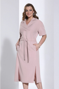 Платье деловое с воротником пиджачного типа и карманами Lissana 4476 - фото 2