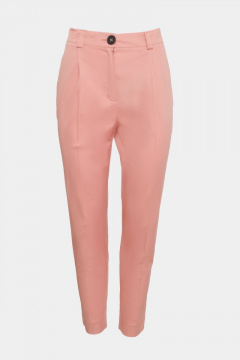 Розовые брюки прямого кроя с наклонными карманами BURVIN 8000-11 4 - фото 1