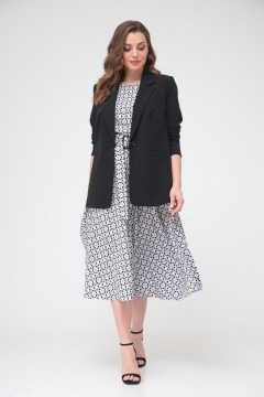 T&N 7228 бело-черный_ромб