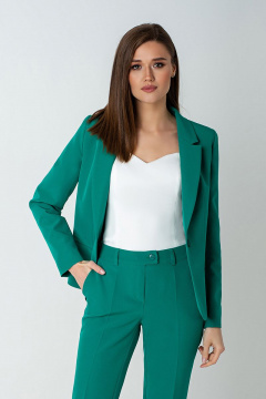 Жакет MARIKA 413/1 изумруд - фото 2