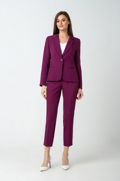 Брюки, жакет MARIKA 413 бордовый - фото 1