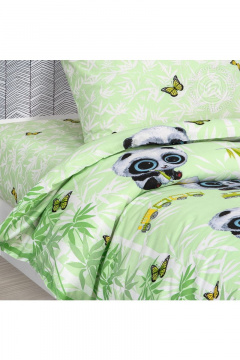 Комплект постельного белья из поплина 2-спальный АРТПОСТЕЛЬ 912 крошка - фото 5