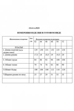 Платье короткое из хлопка с рельефами и сборками Golden Valley 4826 красный - фото 4