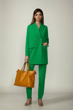 Костюмный брючный комплект жакет оверсайз и зауженные брюки Rosheli 1079 - фото 1