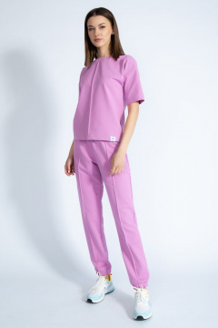 Брюки спортивные из трикотажа с кантом и карманами Kivviwear 4037.11 - фото 5